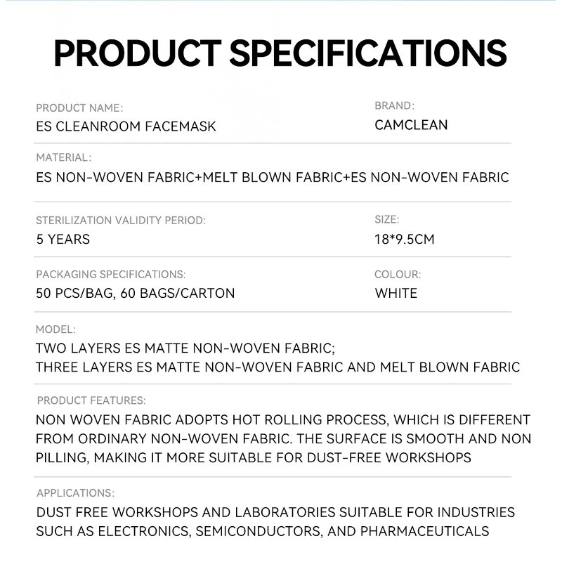 Surgical Masks Supplier - 50Pcs Custom Protective 3 Ply Level 3 Medical Disposable