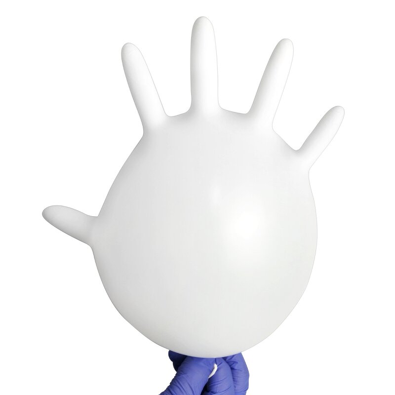 Premium Nitrile Gloves Manufacturer - Cleanroom White for Sterile Environments