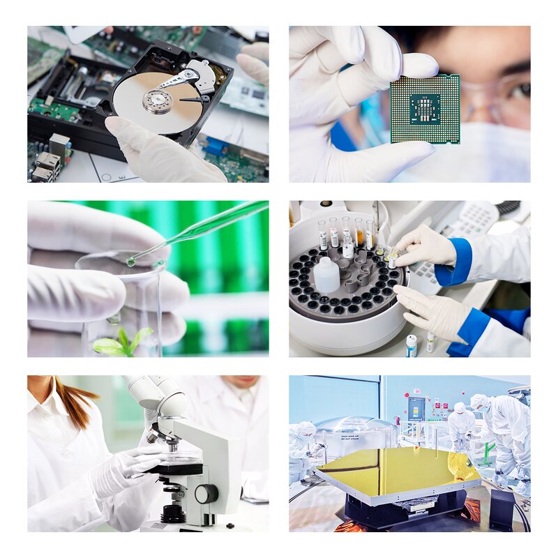 Nitrile Gloves Manufacturer - Powder Free White 12 Inch Cleanroom Class 100