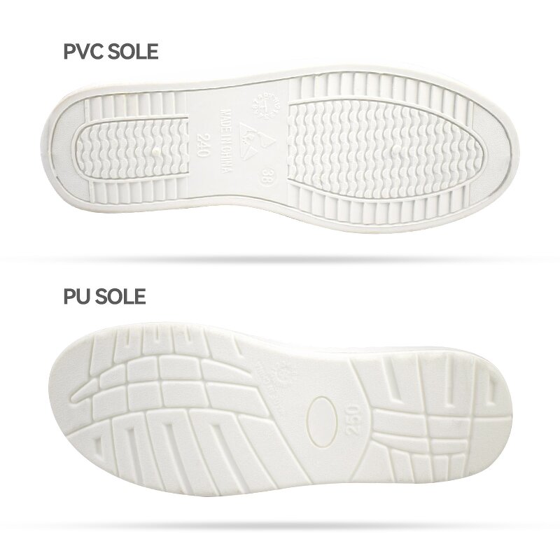 Anti-static Cleanroom Boots Factory - PVC Sole ESD Shoe for Semiconductor Cleanroom