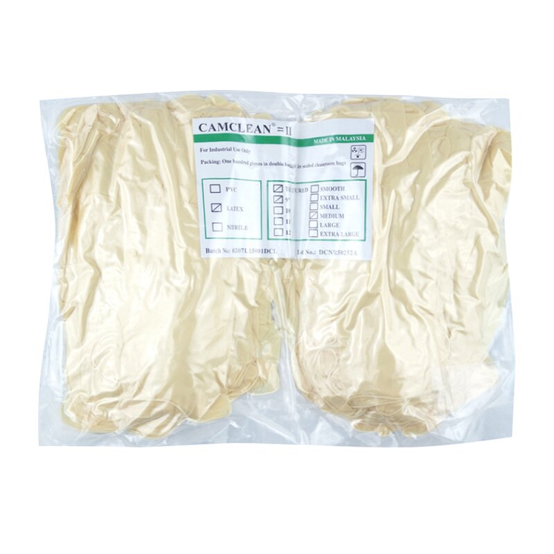 Cleanroom Latex Gloves Manufacturer - 9inch Class 1000 Disposable Water-Proof