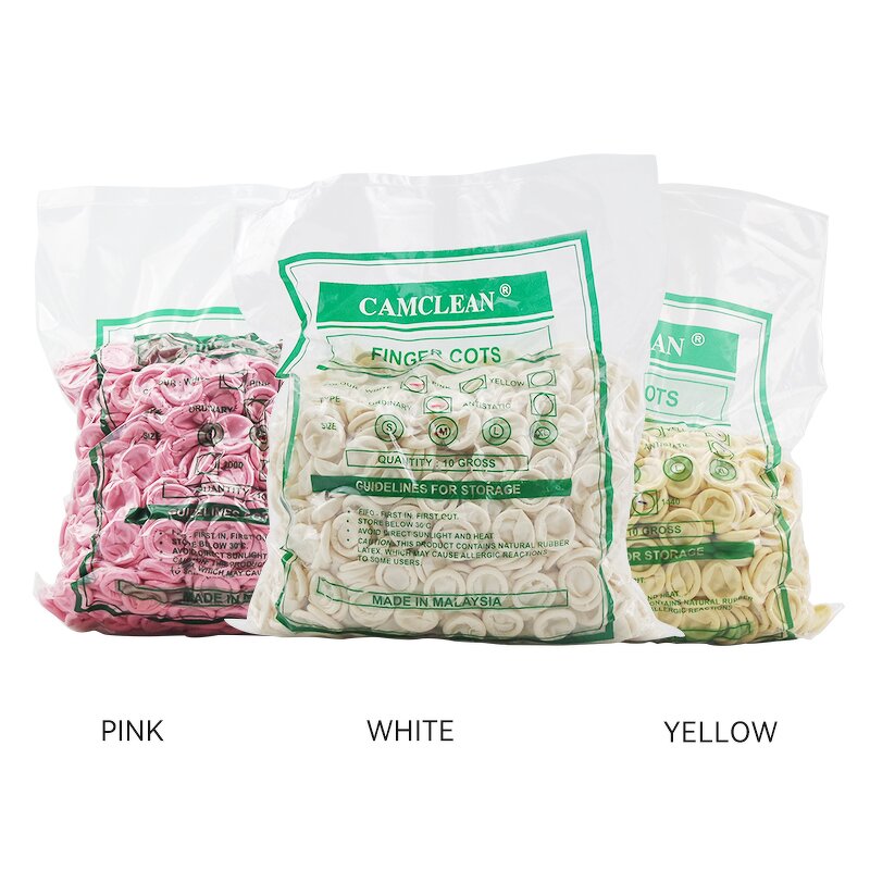 Finger Cots Supplier - Custom High Quality Rolled Edge 1440pcs/bag