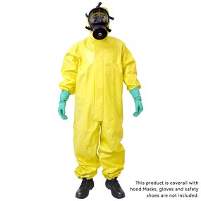 Chemical Protective Clothing Manufacturer - CP4 Type4 /Type 3 Overall Anti Acid Hooded