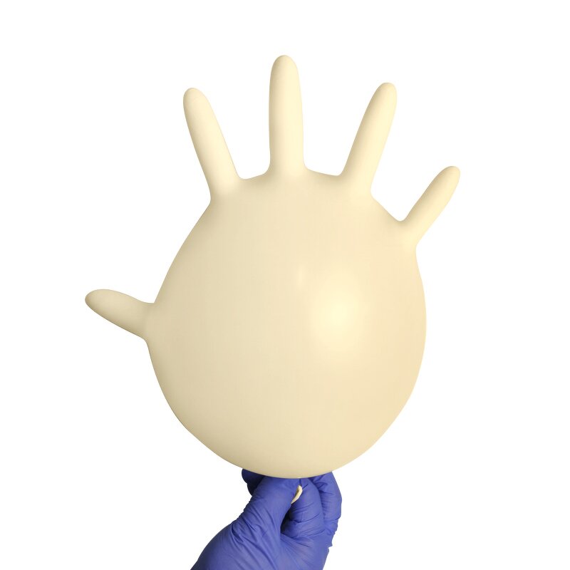 Cleanroom Latex Gloves Factory - Precision Handling Class 100 for Contamination Control