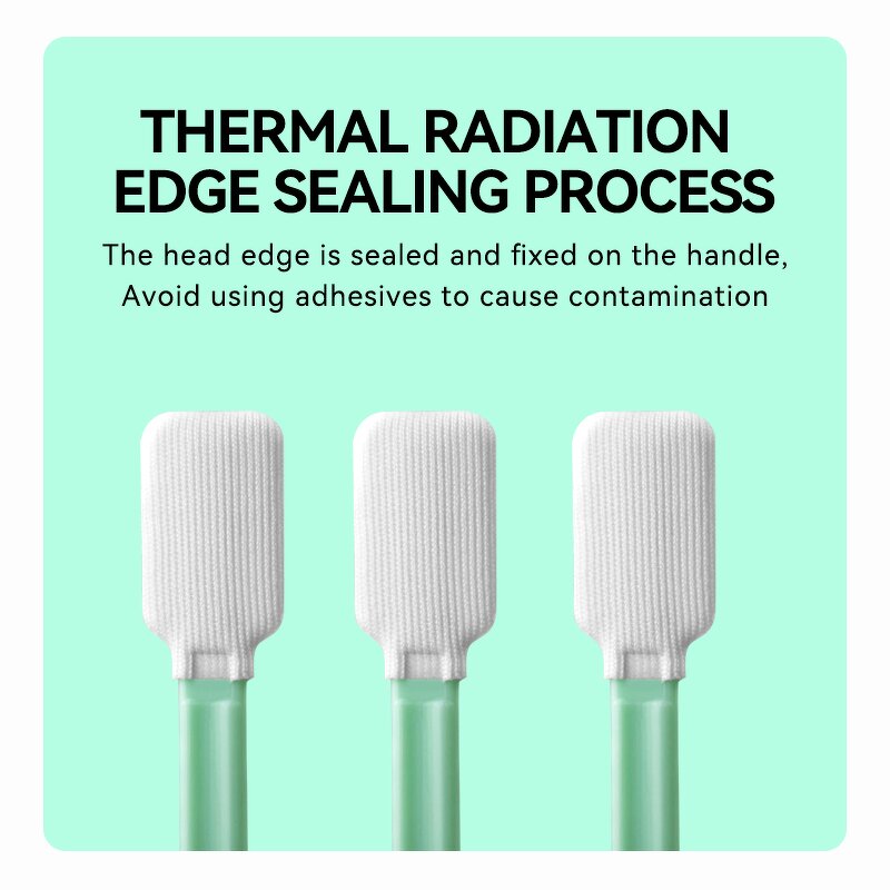 Foam Swabs Manufacturer - Lint-Free Dust-Free Green Rod PP for Sterile Environments