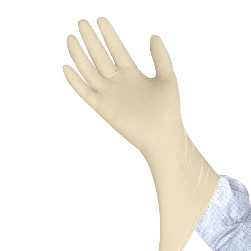 Cleanroom Latex Gloves Factory - Powder Free 12 Inch Class 1000 Wholesale