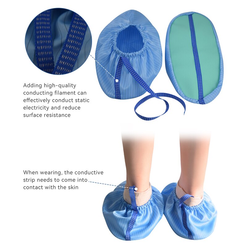 ESD Steel Toe Boots Factory - Anti-Static High Dust-Proof Cleanroom Anti-Smash Safety