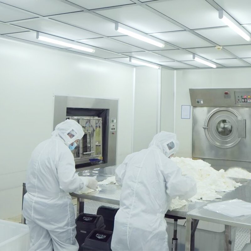 Microfiber Cleanroom Wiper Factory - 220g Dry Wiping Cloth for Semiconductor Export