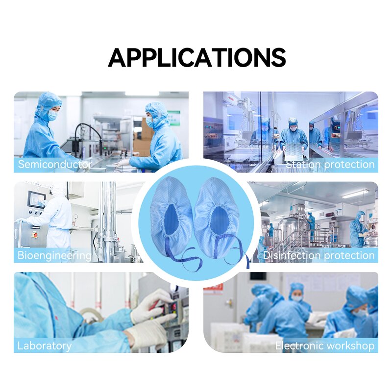 ESD Steel Toe Boots Factory - Anti-Static High Dust-Proof Cleanroom Anti-Smash Safety