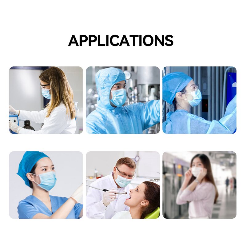 Disposable Face Masks Factory - Customizable Protective Sterile Non-Woven Export