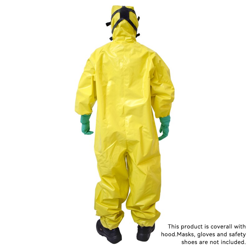 Chemical Protective Clothing Manufacturer - CP4 Type4 /Type 3 Overall Anti Acid Hooded