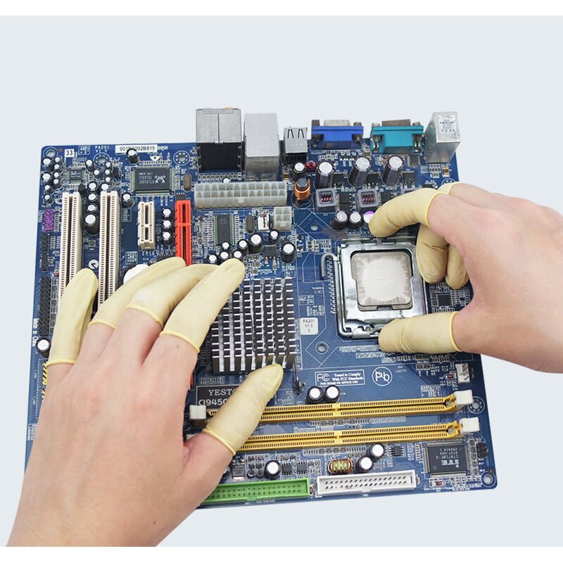 Cleanroom Finger Cot Manufacturer - High Quality Disposable White Antistatic Esd Latex