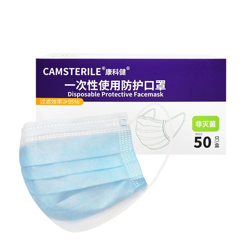 Disposable Face Mask Supplier - Export Personal Protective Equipment 3 Ply Blue