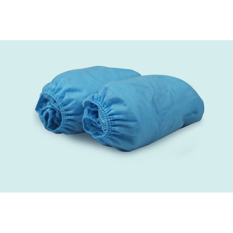 CPE Shoe Covers Factory - Durable Blue Disposable Providing Reliable Protection Keeping Floors Clean