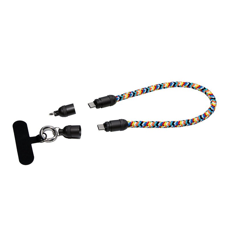 2 in 1 Lanyard Supplier - Universal Chain Type C
