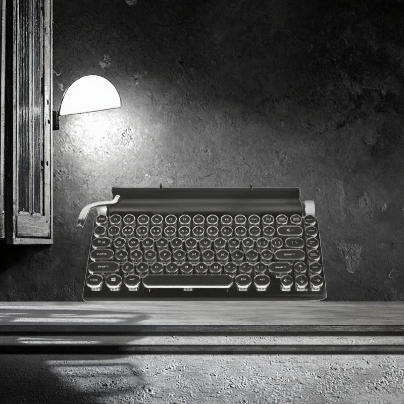 Retro Typewriter Keyboard Supplier - 2026 Hot Selling RGB