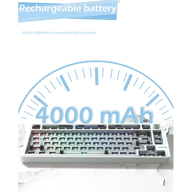 Mechanical Keyboard Kit Manufacturer - ZUOYA LS02 RGB