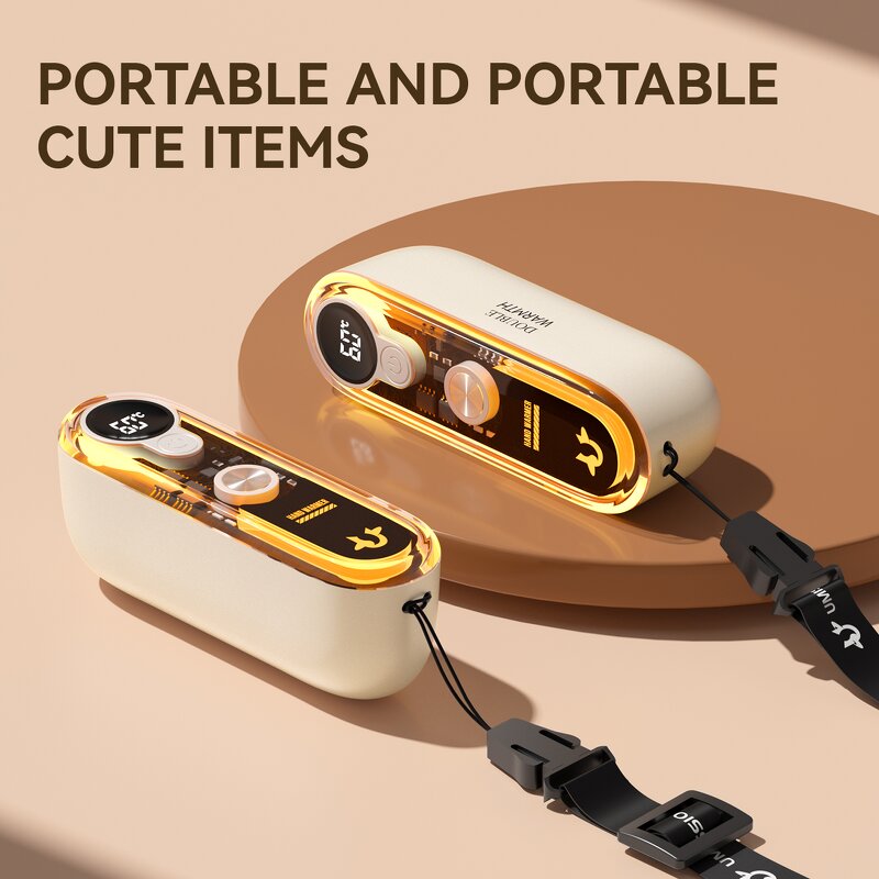 RGB Hand Warmer Supplier - Custom logo 2-in-1 Magnetic