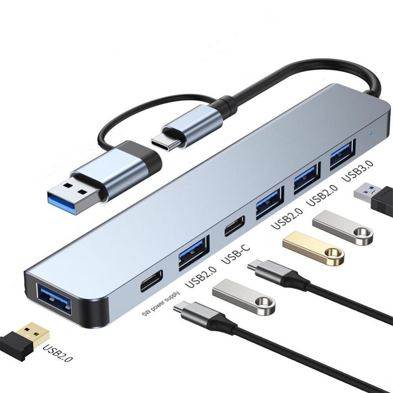 USB C Hub Supplier - New 7-in-1 Splitter Docking Station