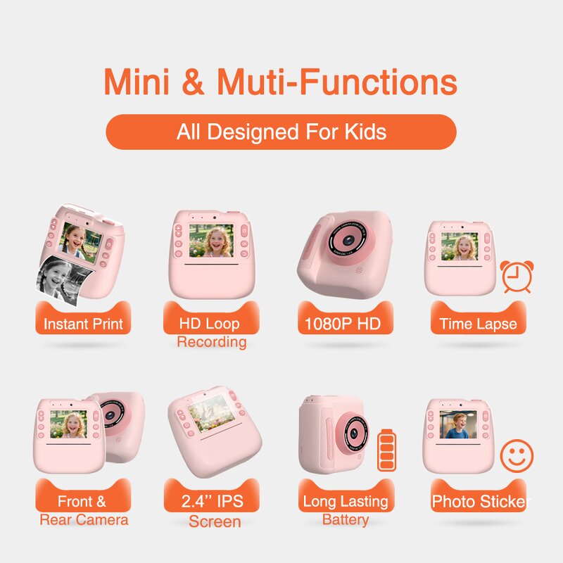 Instant Camera Supplier - High-Definition Mini with Printer