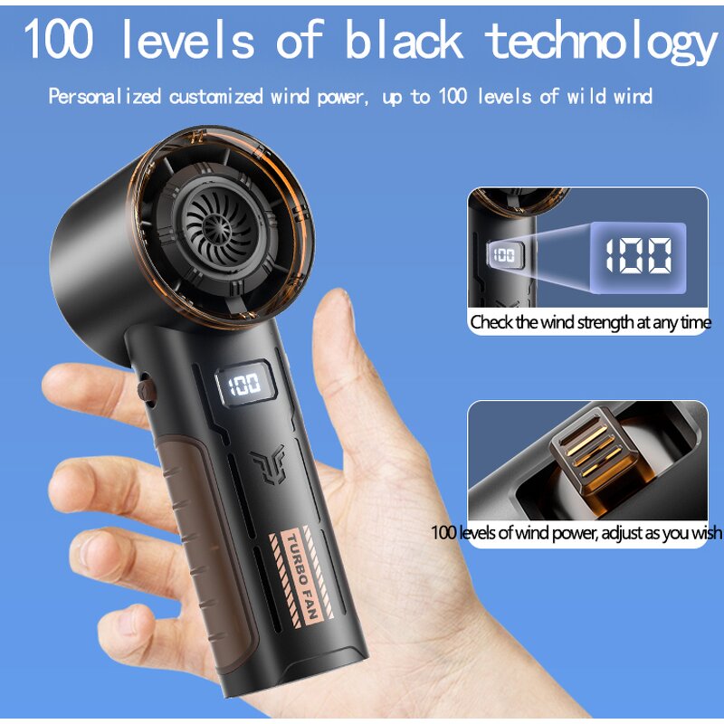 Hand Electric Fan Manufacturer - 2024 Hot Sale 4000mah