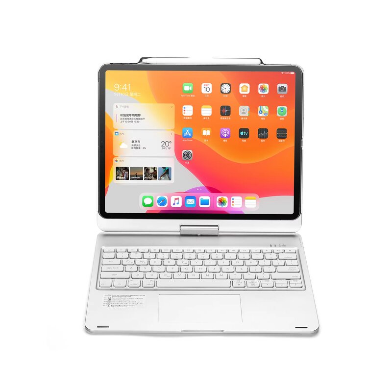 360 Rotate Keyboard Case Manufacturer - RGB Backlight for