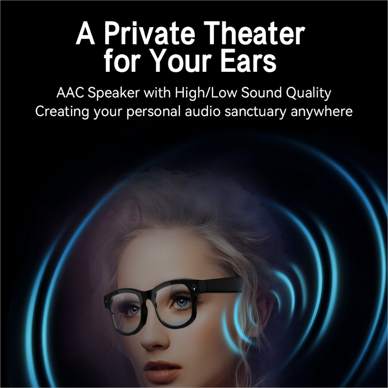 AI Camera Sunglasses Manufacturer - 800W HD Lens Wireless