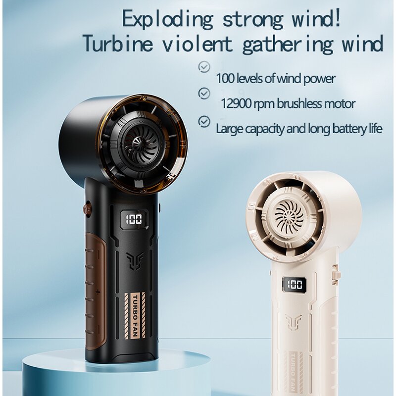 Hand Electric Fan Manufacturer - 2024 Hot Sale 4000mah