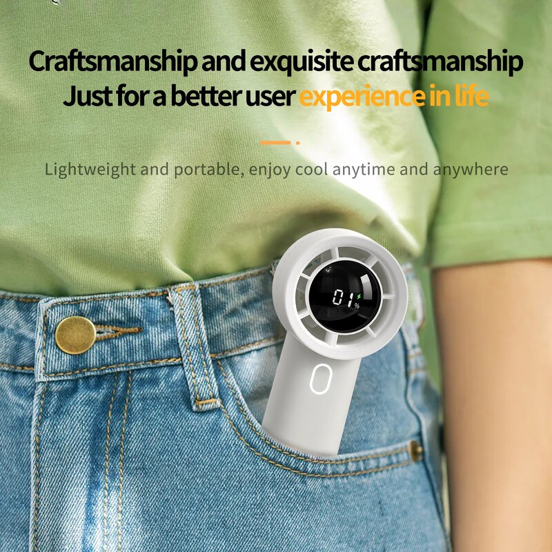 Mini Portable Fan Manufacturer - 2024 Custom Logo Personal