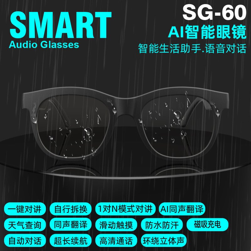Magnetic Lenses Glasses Manufacturer - Music Player Wireless