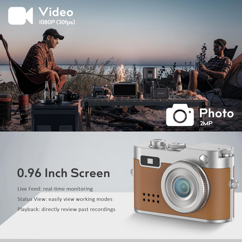 Mini Camera Manufacturer - Retro Portable 64GB 1080P