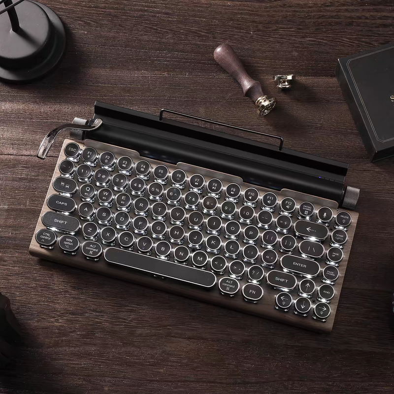 Retro Typewriter Keyboard Supplier - 2026 Hot Selling RGB
