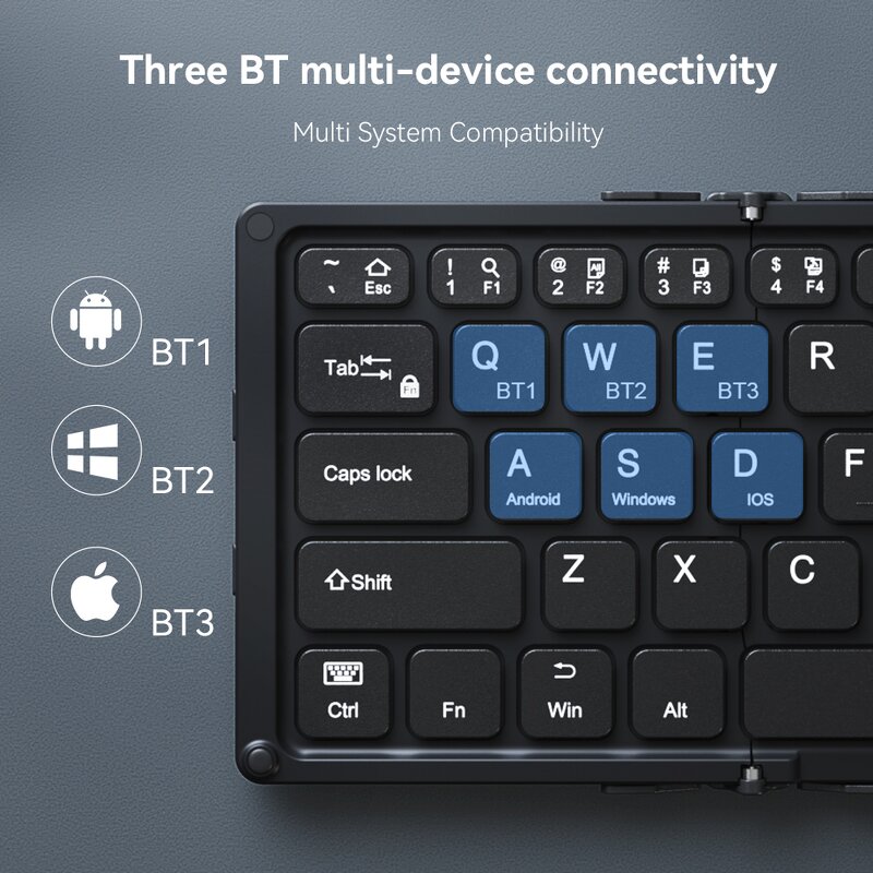 Ultra Slim Keyboard Supplier - Folding with Trackpad