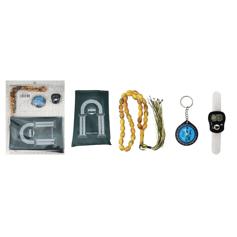 Muslim Prayer Set Supplier - Tasbihs Beads Mat with