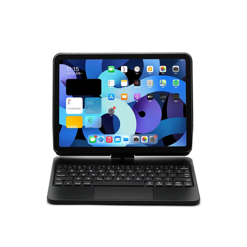 Rotating Wireless Keyboard Manufacturer - 360-Degree LED