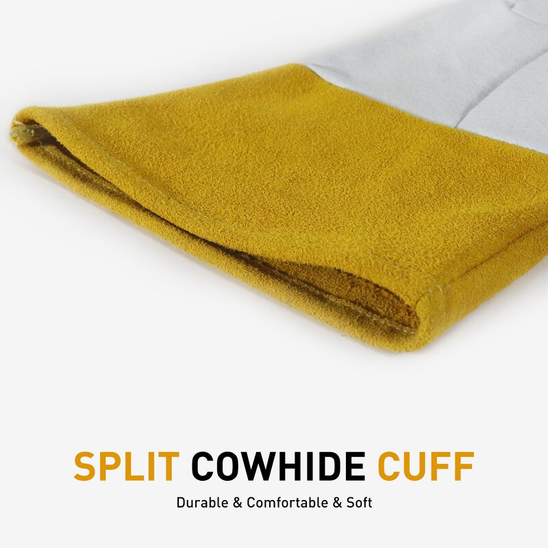 Welding Gloves Manufacturer - Custom Wholesale Industrial Safety Heat Resistant Pigskin