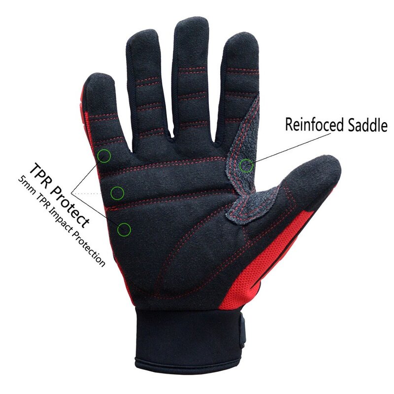 Construction Safety Gloves Manufacturer - Vibration-Resistant Oil Proof Impact Cut Level 5