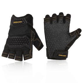 U-Wrist Tactical Gloves Supplier - Half-Finger Anti-Abrasion Anti-Cut Anti-Impact TPR Gym Motorcycle
