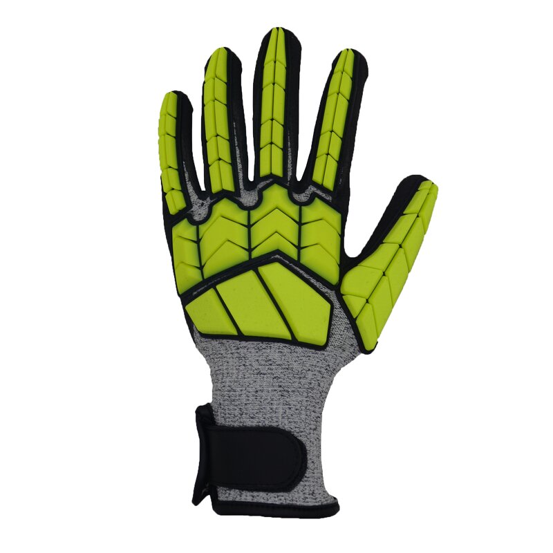 Cut Resistance Gloves Manufacturer - CE Level 4 TPR HPPE Sandy Nitrile Impact Work Safety