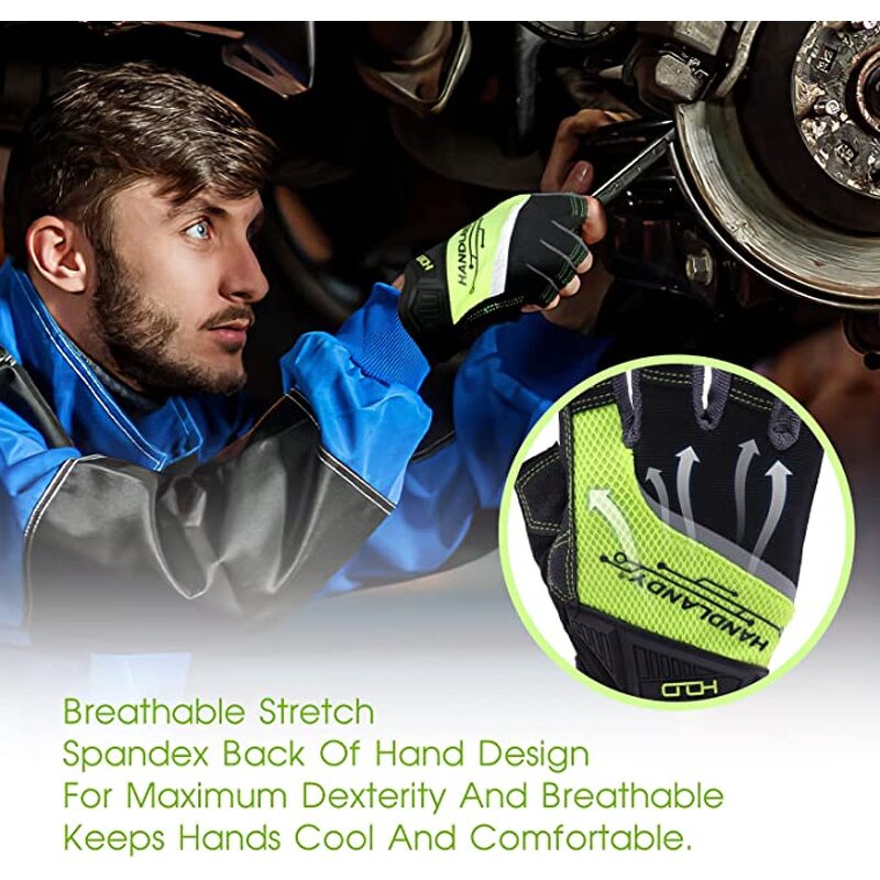 Full Finger Work Gloves Supplier - Multi-Purpose Outdoor Driver Safety Customizable