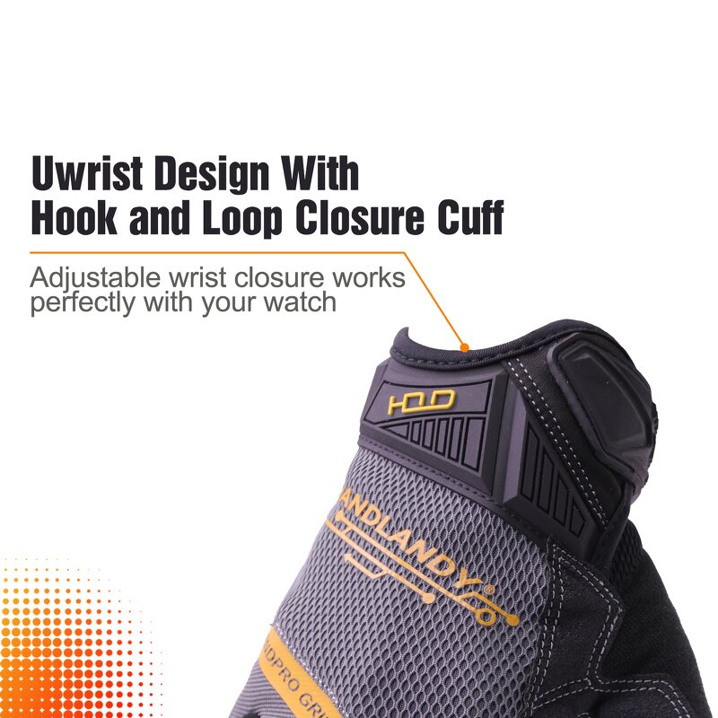 Industrial Mechanic Gloves Supplier - Cut Resistance Level 5 Silicone Coating Super Grip Palm