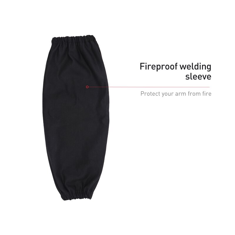Welding Sleeves Manufacturer - Black One Size Fire Resistant Arm Sleeve Work Protective Heat