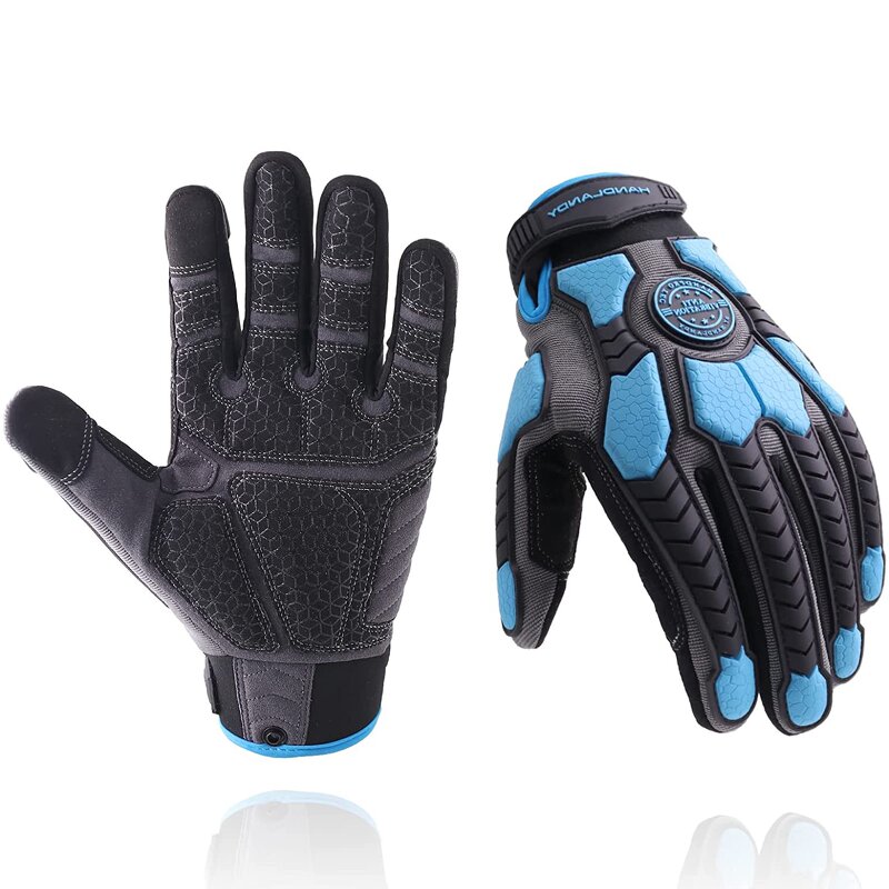 Long Cuff Work Gloves Manufacturer - Industrial Oil Gas Cotton Spandex Heavy Duty Mining