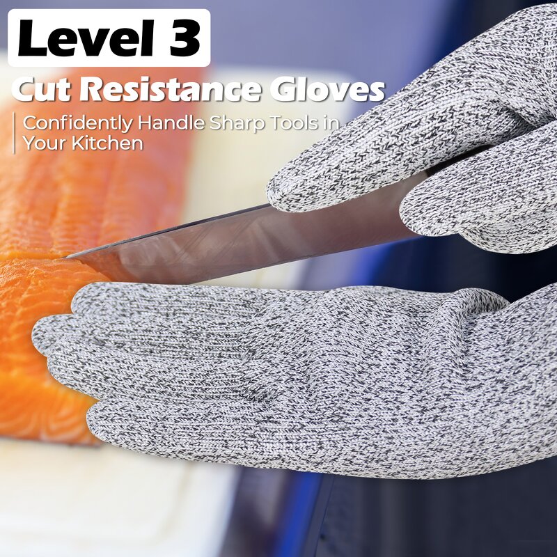 Cut Resistance Gloves Factory - Low MOQ Breathable for Kichen Safety FOB DDP Logistics