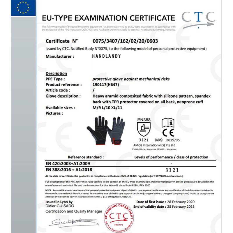 Safety Work Gloves Manufacturer - Multifunctional Men's Touch Screen Excellent Grip