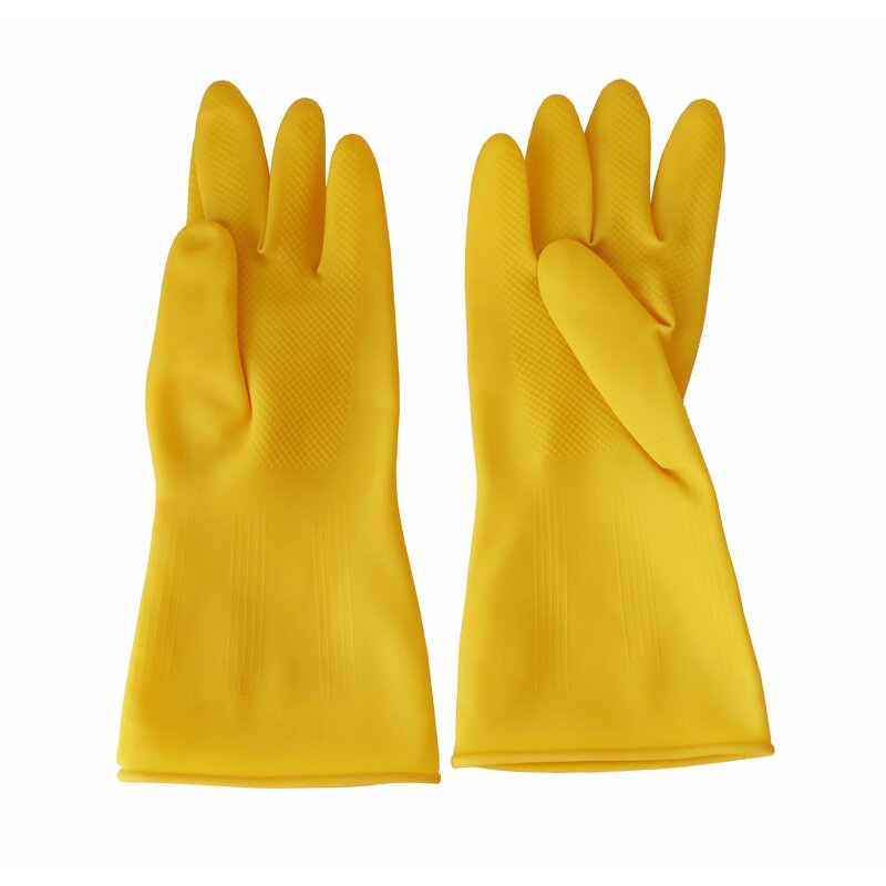 Latex Gloves Manufacturer - OEM ODM Yellow Rubber Household Cleaning Kitchen Customized