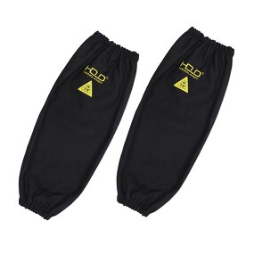 Welding Sleeves Manufacturer - Black One Size Fire Resistant Arm Sleeve Work Protective Heat
