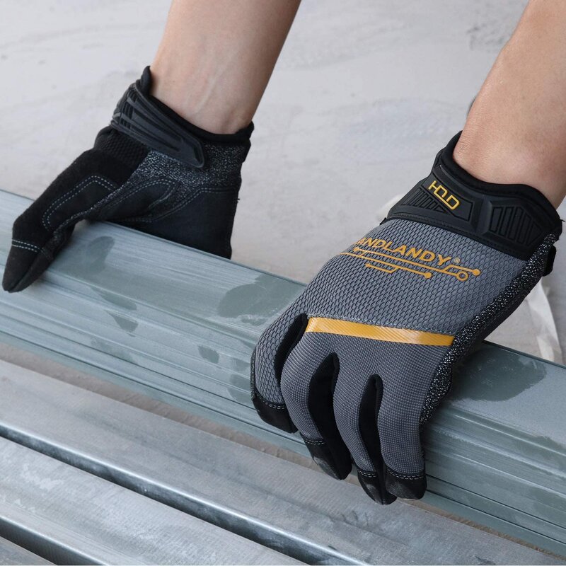 Cut Resistance Safety Gloves Supplier - ANSI Level 5 Great Grip Construction Auto Mechanic Touch