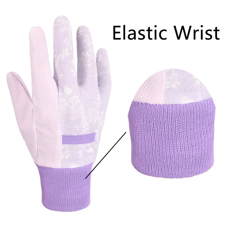 Gardening Gloves Manufacturer - Logo Size Color Customized Breathable Thornproof Cotton Lined Low MOQ