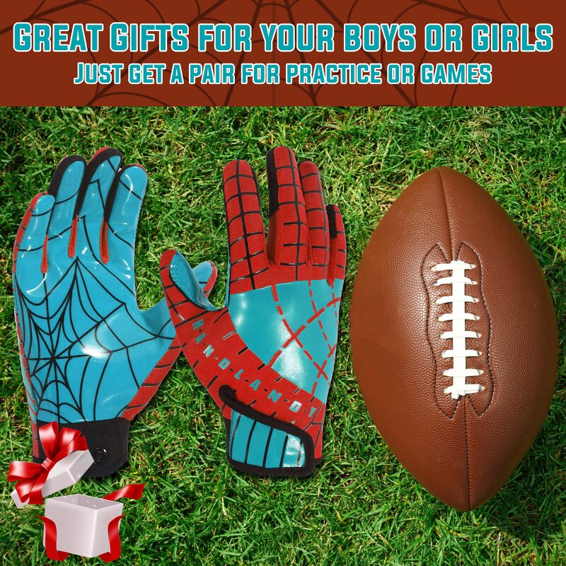 American Football Gloves Supplier - Free Sample Silicone Palm High Grip Breathable Waterproof Durable